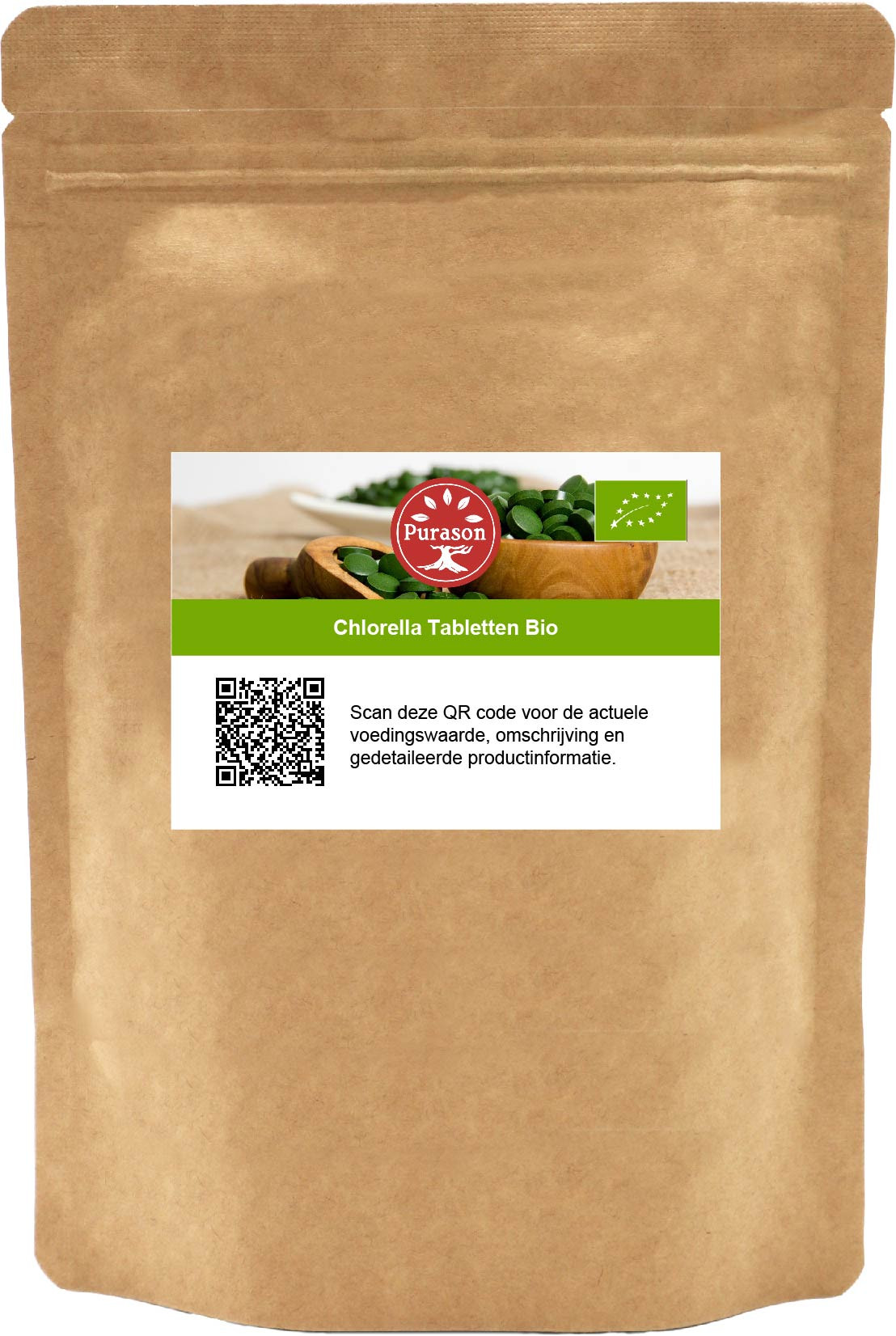 Purason Chlorella Vulgaris Tabletten Bio biologisch