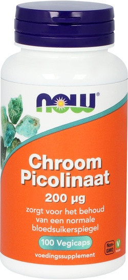 NOW Foods Chroom Picolinaat 200 mcg