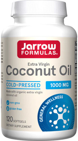 Jarrow Formulas Coconut Oil (Extra Virgin) 120 softgels