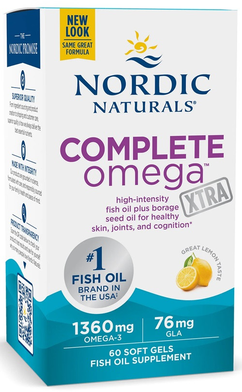 Nordic Naturals Complete Omega Xtra 60 softgels
