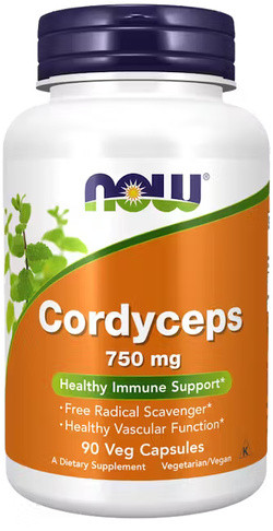 NOW Foods Cordyceps 750mg 90 capsules