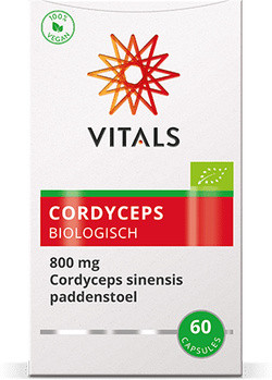 Vitals Cordyceps sinsensis 60 vegetarische capsules biologisch