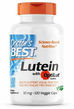 Doctor's Best Lutein with Optilut 10 mg 120 capsules
