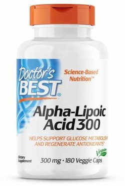 Doctor's Best Alpha Lipoic Acid 300 mg 180 capsules
