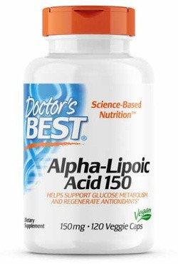Doctor's Best Alpha Lipoic Acid 150 mg 120 capsules