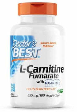 Doctor's Best L-Carnitine Fumarate 855 mg 60 capsules