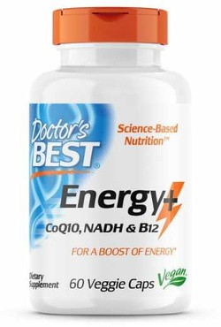 Doctor's Best Energy CoQ10 + NADH & B12 60 capsules