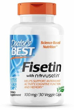 Doctor's Best Fisetin 100 mg 30 capsules