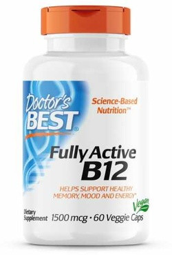 Doctor's Best Fully Active B12 1500 mcg 60 capsules