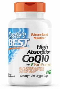 Doctor's Best High Absorption CoQ10 100 120 capsules