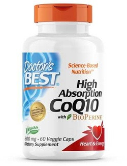 Doctor's Best High Absorption CoQ10 600 60 capsules