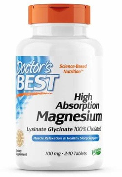 Doctor's Best High Absorption Magnesium (Glycinaat)