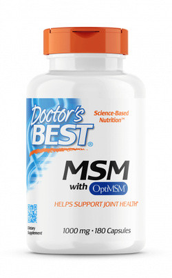 Doctor's Best MSM 1000 mg 180 capsules