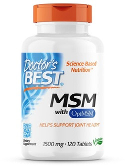 Doctor's Best MSM 1500 mg 120 tabletten
