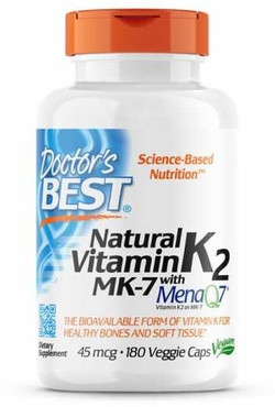 Doctor's Best Natural Vitamin K2 45 mcg