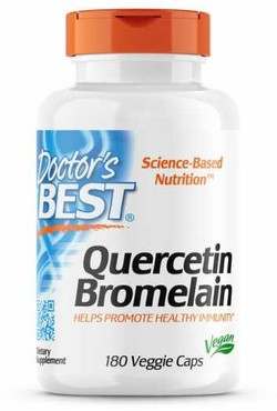 Doctor's Best Quercetin Bromelain 180 capsules