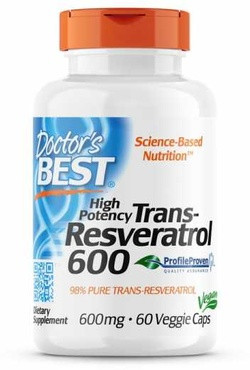 Doctor's Best Trans Resveratrol 600 mg 60 capsules