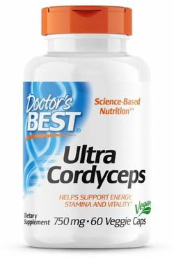 Doctor's Best Ultra Cordyceps 750 mg 60 capsules