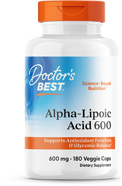 Doctor's Best Alpha Lipoic Acid 600 mg