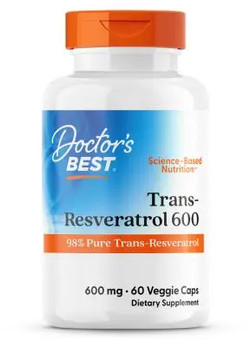Doctor's Best Trans Resveratrol 600 mg 60 capsules