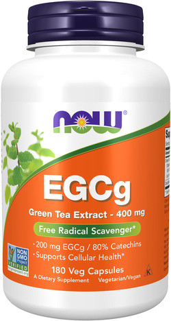 NOW Foods EGCg Green Tea Extract 400 mg 180 capsules
