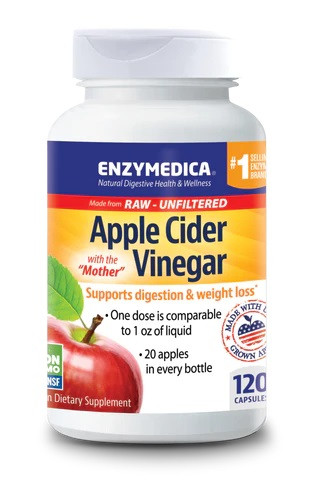Enzymedica Apple Cider Vinegar 60 capsules