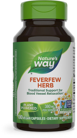 Nature's Way Feverfew Herb 180 capsules