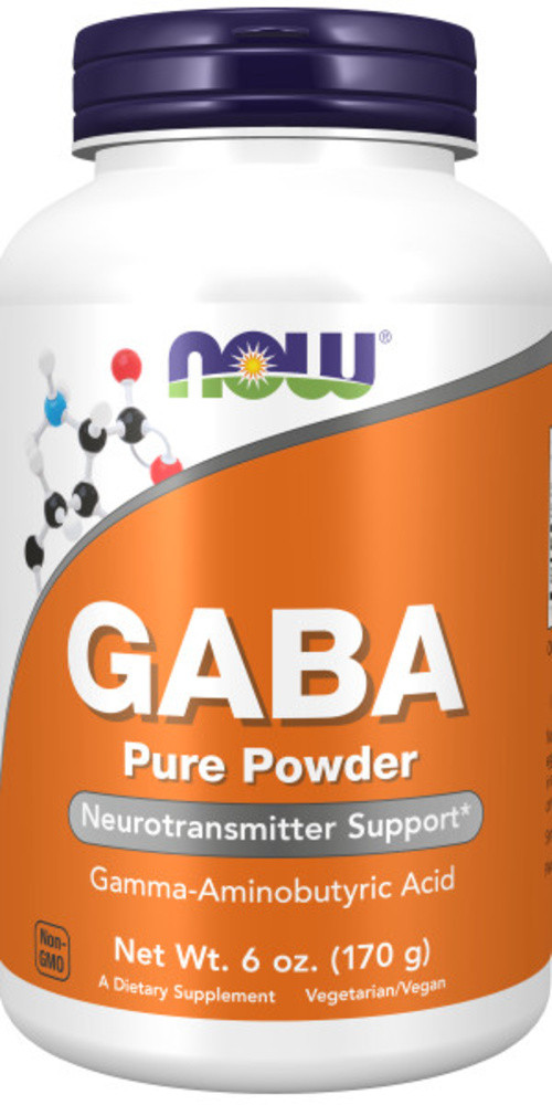 NOW Foods GABA Pure Powder 170 gram