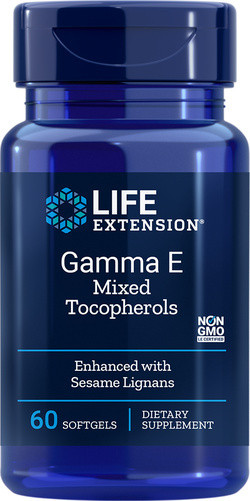 Life Extension Gamma E Mixed Tocopherol 60 capsules