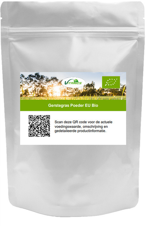 Vitanics Gerstegras Poeder EU Bio biologisch