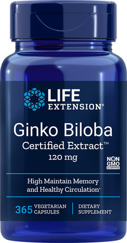 Life Extension Ginkgo Biloba 365 capsules