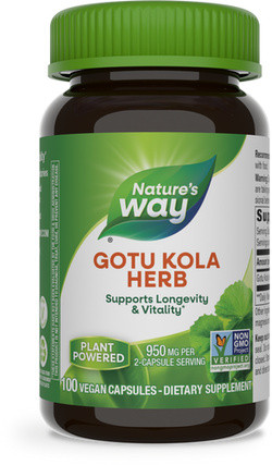 Nature's Way Gotu Kola 180 capsules
