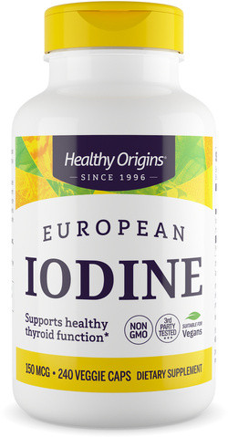 Healthy Origins European Iodine 240 capsules