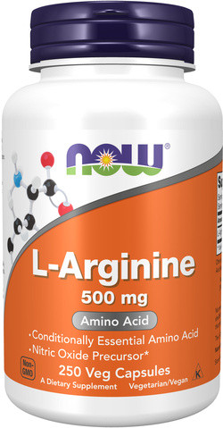 NOW Foods L-Arginine 500 mg