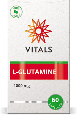 Vitals L-glutamine Capsules 1000 mg 60 capsules