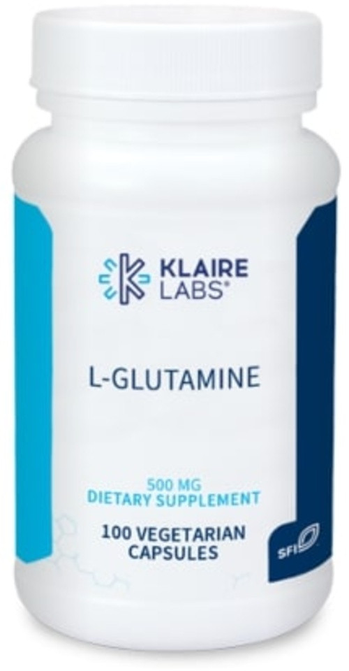 Klaire Labs L-Glutamine 500 mg 100 capsules