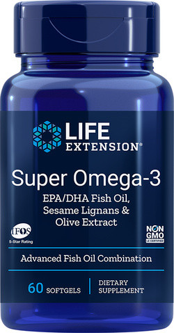 Life Extension Super Omega-3 EPA/DHA 2000 60 capsules