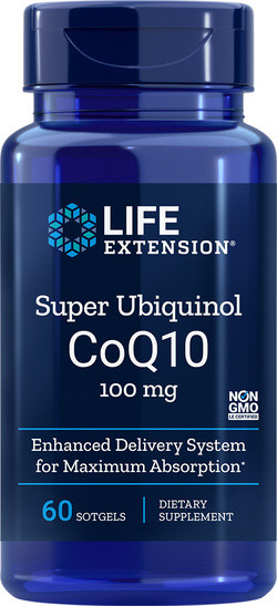 Life Extension Super Ubiquinol CoQ10 60 softgels