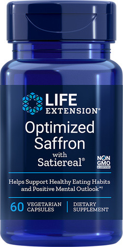 Life Extension Optimized Saffron with Satiereal® 60 capsules