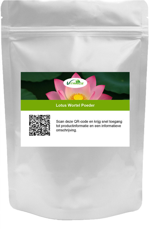 Vitanics Lotus Wortel Poeder 250 gram