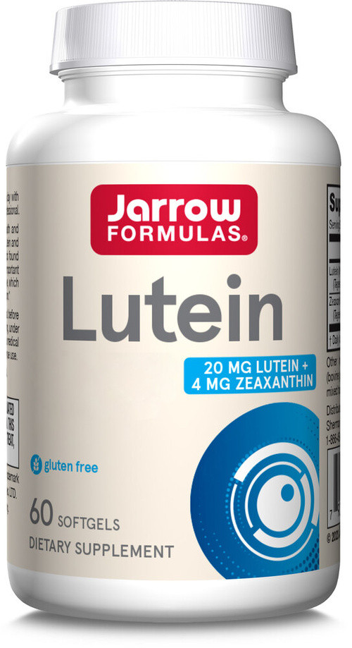 Jarrow Formulas Lutein 20 mg 60 softgels