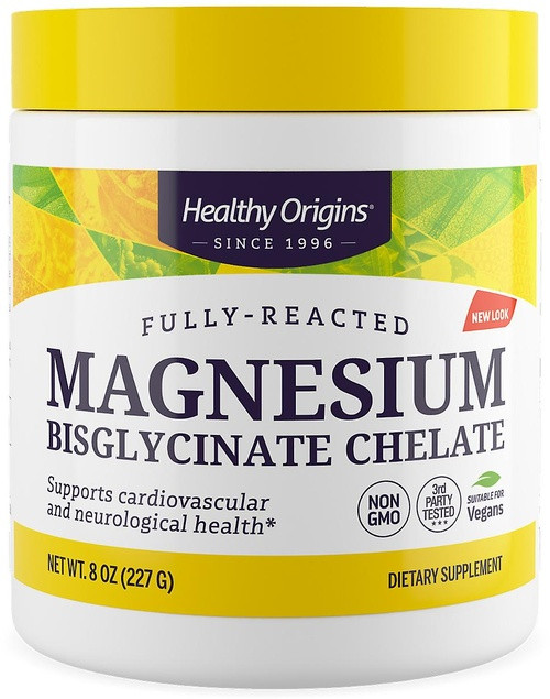 Healthy Origins Magnesium Bisglycinate Poeder 227 gram