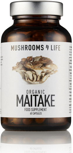 Mushrooms4Life Maitake Caps 60 capsules biologisch