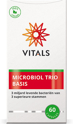 Vitals Microbiol Trio Basis 60 vegetarische capsules biologisch
