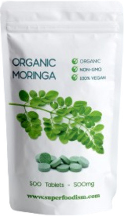 Superfoodism Moringa Tabletten 500 tabletten biologisch