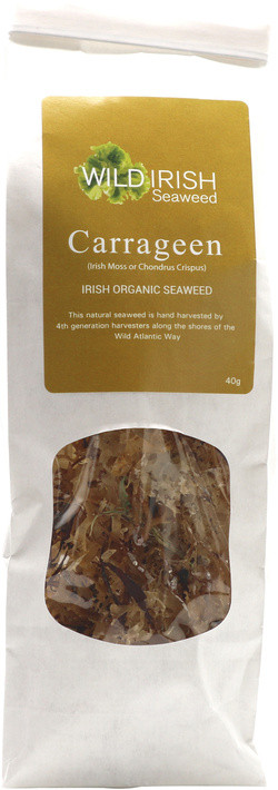 Wild Irish Seaweeds Organic Irish Carrageen Moss 40 gram biologisch