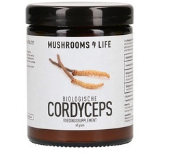 Mushrooms4Life Cordyceps Poeder 60 gram biologisch
