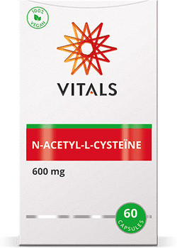 Vitals NAC 600 mg 60 vegetarische capsules