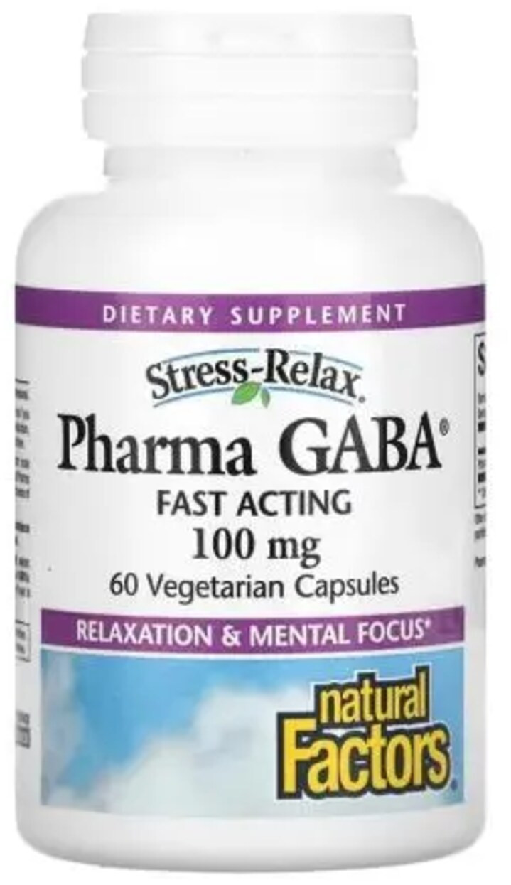 Natural Factors Pharma GABA® 100 60 capsules