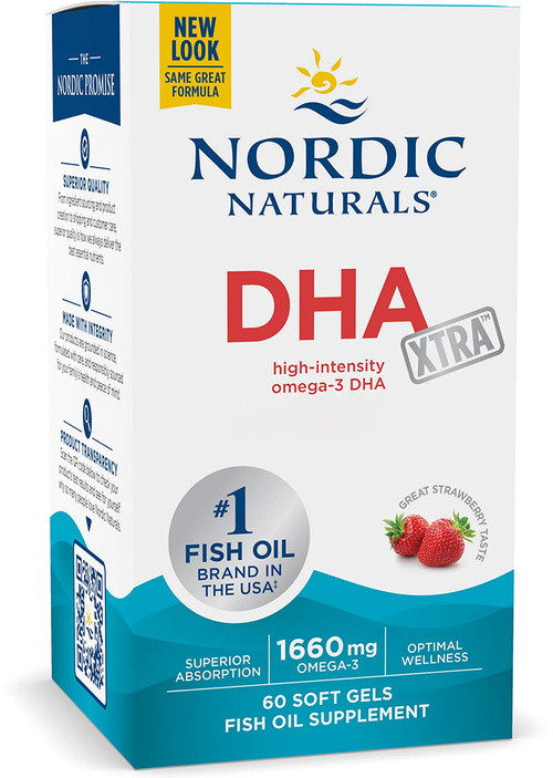 Nordic Naturals DHA Xtra 1660 mg 60 softgels